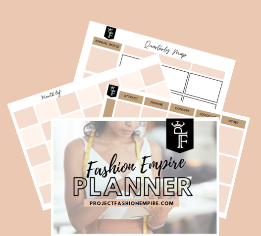 Fashion marketing planner to audit your fashion business and fashion marketing plan to get consistent sales this year in your fashion brand